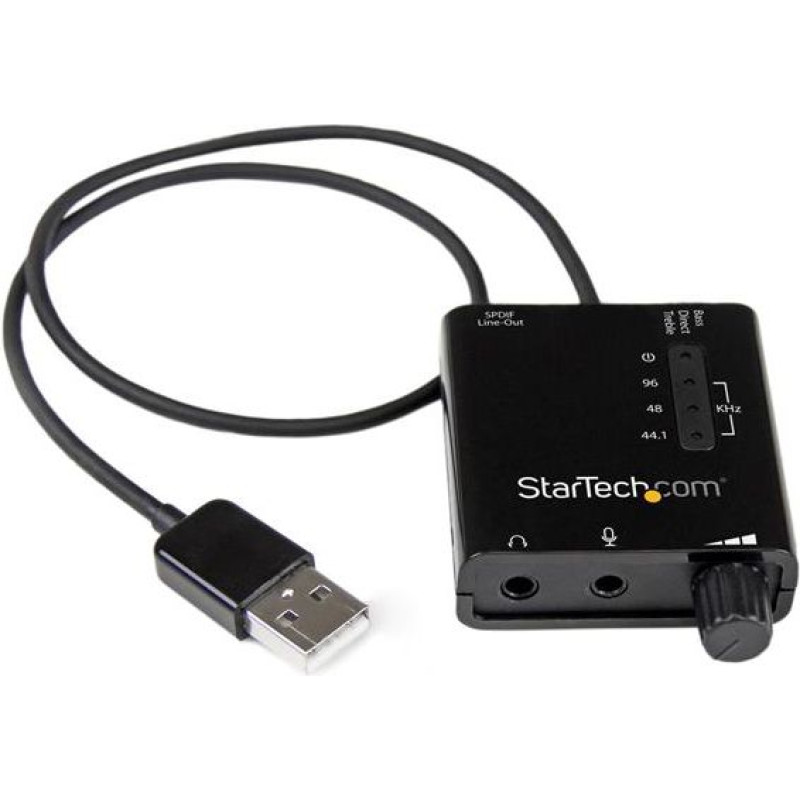 Startech Karta dźwiękowa StarTech ICUSBAUDIO2D