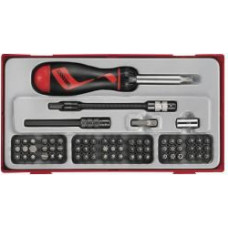 Teng Tools Zestaw wkrętaka z grotami wymiennymi 74 elementy (14403-0103)