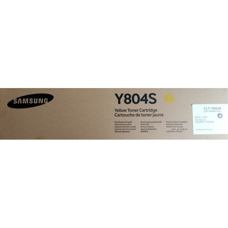 Samsung Toner Samsung CLT-Y804S Yellow Oryginał  (SS721A)
