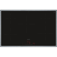 Siemens Płyta grzewcza Siemens Siemens EH845HVB1E iQ100, independent hob (black/stainless steel, 80 cm, Home Connect)