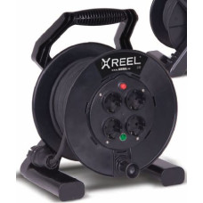 PCE Przedłużacz bębnowy Xreel 4 gniazda 3 x 2,5mm IP20 20m (92501T48223)