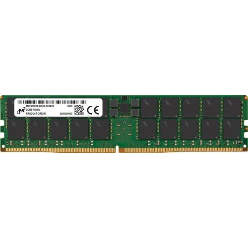 Crucial Pamięć serwerowa Crucial Micron - DDR5 - Modul - 64 GB - DIMM 288-PIN - 5600 MHz / PC5-44800 - CL46 - 1.1 V - registriert - ECC