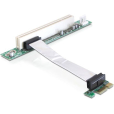 Delock Adapter PCI-E x1 na PCI 32-bit z elastycznym kablem 9cm (41856)