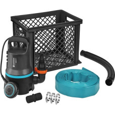 Gardena GARDENA High Water Set 9000, Submersible / Pressure Pump (black/turquoise, 300 Watt)
