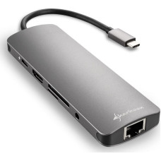 Sharkoon Stacja/replikator Sharkoon Combo Adapter USB-C