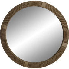 Home Esprit Wall mirror Home ESPRIT Natural 90 x 3 x 90 cm