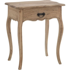 Bigbuy Home Nightstand 58 x 43 x 70 cm Natural Mindi wood