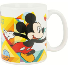 Mickey Mouse Mug Mickey Mouse Happy smiles Blue Red Ceramic 350 ml