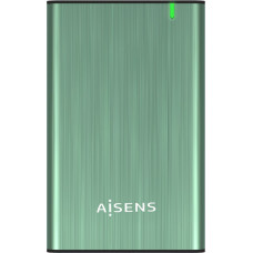 Aisens Hard drive case Aisens ASE-2525SGN Green 2,5