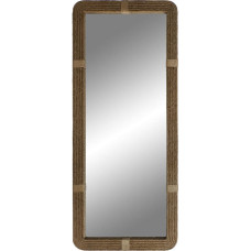 Home Esprit Wall mirror Home ESPRIT Natural 66 X 3,5 X 153 CM