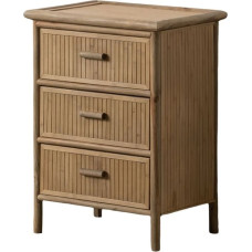 Bigbuy Home Nightstand Natural Bamboo 48 x 36 x 66 cm