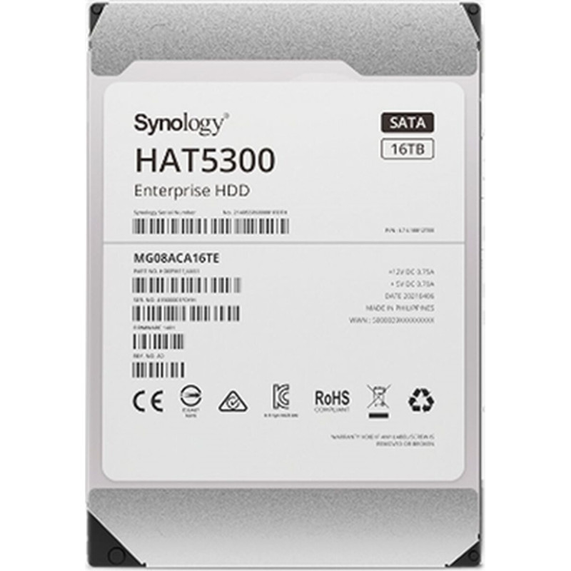 Synology Hard Drive Synology HAT5300-16T          16 TB Buffer 512 MB