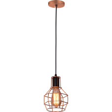 Azzardo Lampa wisząca Azzardo CARRON industrial miedź  (AZ1659)