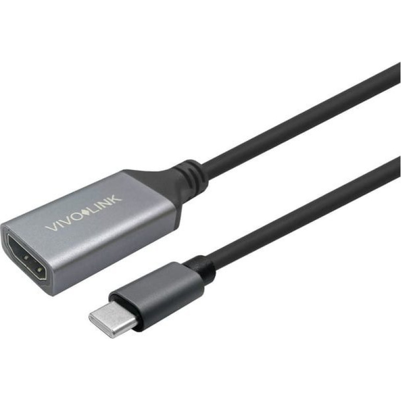 Vivolink Adapter AV VivoLink Vivolink PROUSBCHDMIMF2 zmieniacz płci / kabli USB C HDMI Czarny