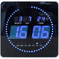 Unilux Ur Unilux FLO-Clock LED tid/dato/temperatur