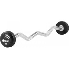 Tiguar tiguar barbell łamany PU 10 kg