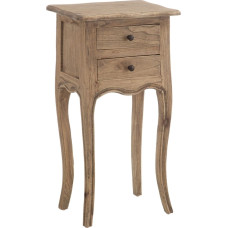 Bigbuy Home Nightstand Natural Mindi wood 40 x 30 x 72 cm