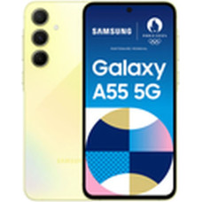 Samsung Smartphone Samsung A55 5G YELLOW 8 GB RAM 128 GB Yellow Black