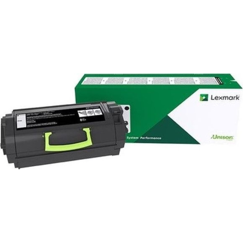 Lexmark Toner Lexmark 53B2H00 Black Oryginał  (53B2H00)