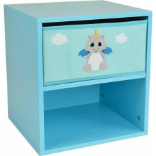 Fun House Nightstand Fun House LEON THE DRAGON 36 x 33 x 30 cm Blue