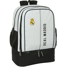 Real Madrid C.f. Gym Bag Real Madrid C.F. 24/25 White Grey 35 x 50 x 24 cm