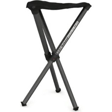 Bigbuy Outdoor Folding Stool Black Black/Grey