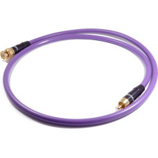 Melodika Kabel Melodika RCA (Cinch) - BNC 12m fioletowy