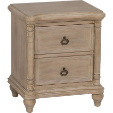 Bigbuy Home Nightstand Natural Fir wood MDF Wood 48 x 38 x 56 cm