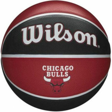 Wilson Basketball Ball Wilson NBA Team Tribute Chicago Bulls Red One size 7