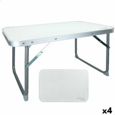 Aktive Folding Table Aktive White 60 x 40 x 40 cm (4 Units)