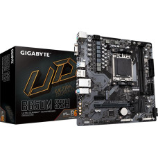 Gigabyte B650M S2H Motherboard - Supports AMD Ryzen 8000 CPUs, 5+2+2 Phases Digital VRM, up to 6400MHz DDR5, 1xPCIe 4.0 M.2, GbE LAN, USB 3.2 Gen 1