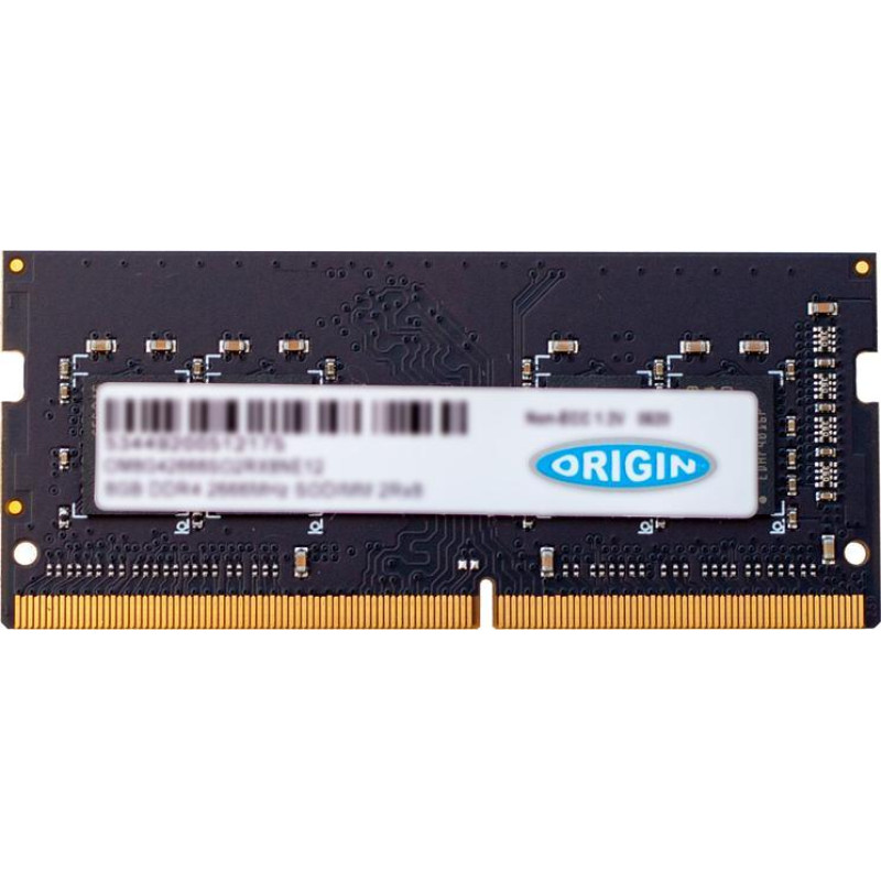 Origin Pamięć do laptopa Origin SODIMM, DDR4, 16 GB, 3200 MHz, CL19 (OM16G43200SO2RX8NE12)