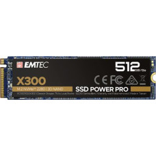 Emtec Dysk SSD Emtec X300 Power Pro 512GB M.2 2280 PCI-E x4 Gen3 NVMe (ECSSD512GX300)