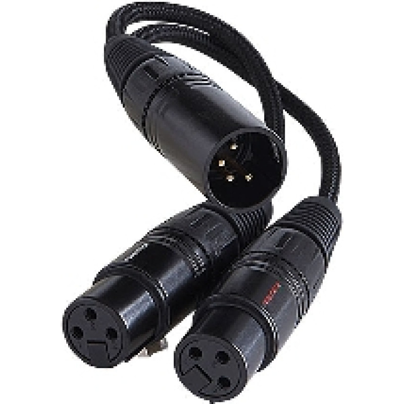 Furutech Adl Kabel Furutech ADL XLR - XLR x2 0.1m czarny