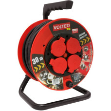 Volteo PRZEDŁUŻACZ HEAVY DUTY NA BĘBNIE 30M PRZEWÓD H05RR-F 3*2,5MM