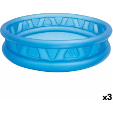 Intex Inflatable Paddling Pool for Children Intex Blue Circular 790 L 188 x 46 x 188 cm (3 Units)