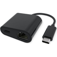 Triton Adapter USB Triton VALUE Konwerter USB 3.2 Gen 2 typu C na Gigabit Ethernet + 1x port PD