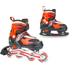 Spartan Sport Rolki Spartan Sport SPARTAN Inliner z wymienną płozą regulowane czerwone r. 30-33