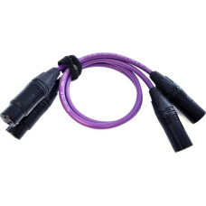 Melodika Kabel Melodika XLR x2 - XLR x2 3m fioletowy