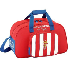 Real Sporting De Gijón Sports bag Real Sporting de Gijón Red White (40 x 24 x 23 cm)