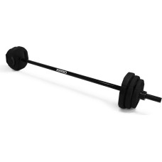 Zipro Sztanga Body Pump Black z zestawem obciążeń 20 kg