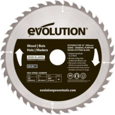 Evolution Piła tarczowa widiowa do cięcia drewna 255x25mm 40z (EVO-255-40-D)