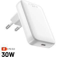 Fixed Ładowarka Fixed FIXED Slim GaN Travel Charger - ładowarka GaN USB-C z Power Delivery 30W biała - Gwarancja bezpieczeństwa. Proste raty. Bezpłatna wysyłka od 170 zł.