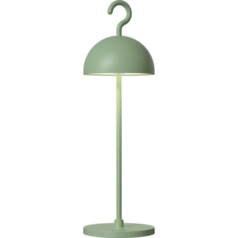 Sompex Lampa stołowa Sompex Sompex HOOK olive green Table Lamp