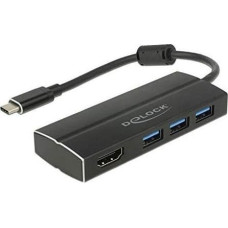 Delock Stacja/replikator Delock Multiport adapter USB-C (63931)