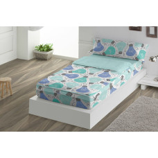 Tejidos Reina Quilt Cover without Filling Tejidos Reina IDEAS Blue