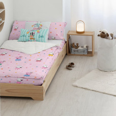 Peppa Pig Zipper Bedding Peppa Pig Awesome Multicolour 90 x 200 cm 90 x 1 x 200 cm