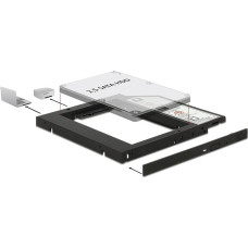 Delock Kieszeń Delock Slim SATA 5.25″ - SATA 2.5