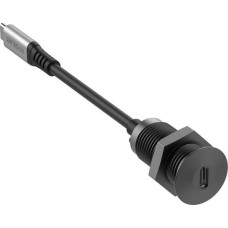 Vivolink Adapter USB VivoLink Vivolink PROUSBCMF0.3SOCKET-B kabel USB 0,3 m USB 3.2 Gen 2 (3.1 Gen 2) USB C Czarny