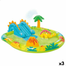 Intex Inflatable Paddling Pool for Children Intex Playground Dinosaurs 191 x 58 x 152 cm (3 Units)